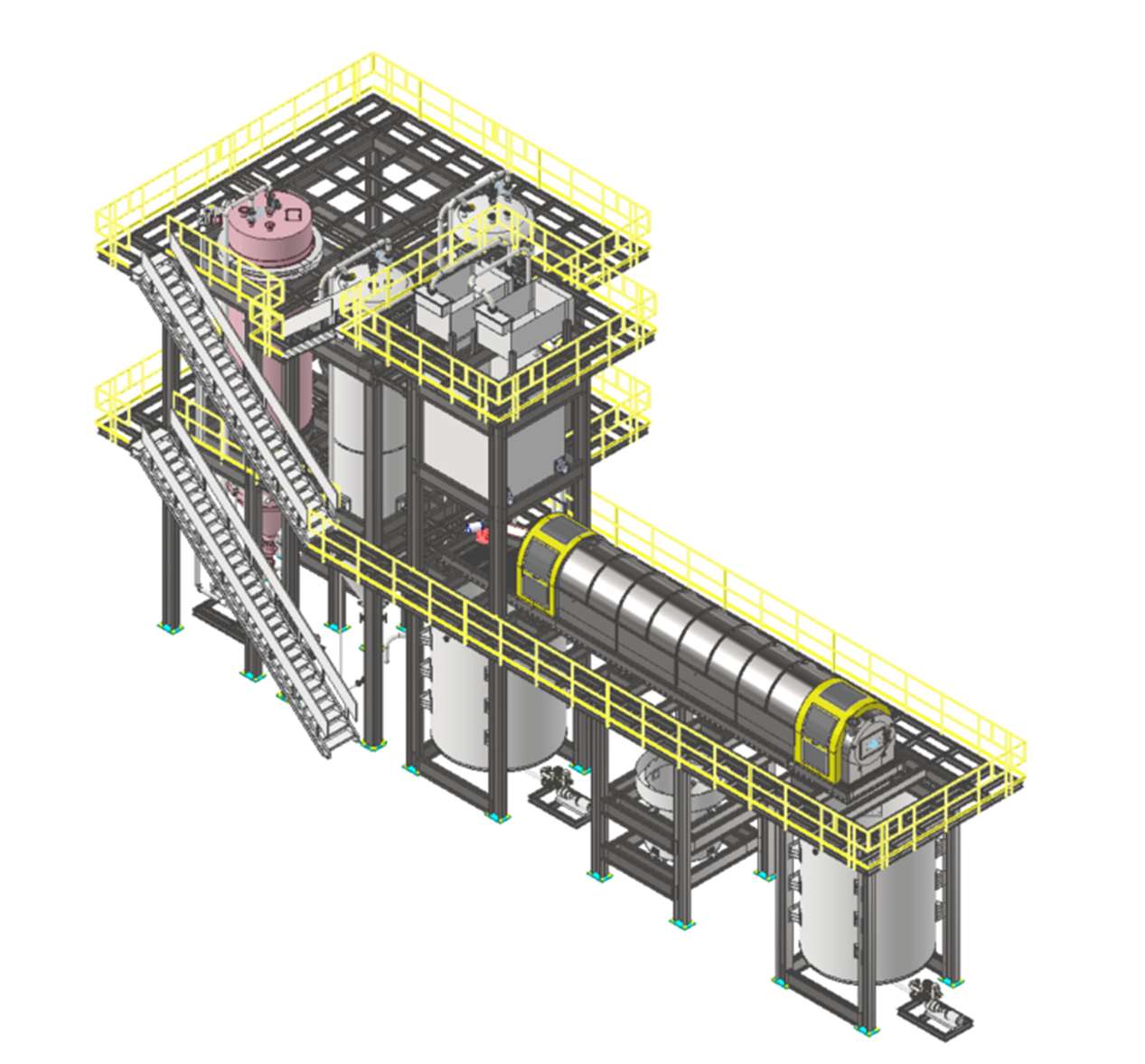 CGS recovery plant render